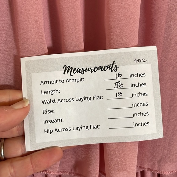 SHEIN Curve Pink Maxi Off the Shoulder Dress, Plus Size 2XL #452 - Picture 12 of 12